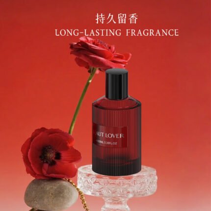 網紅爆款紅色魅力女士香水花香綠葉調持久淡香水30ml